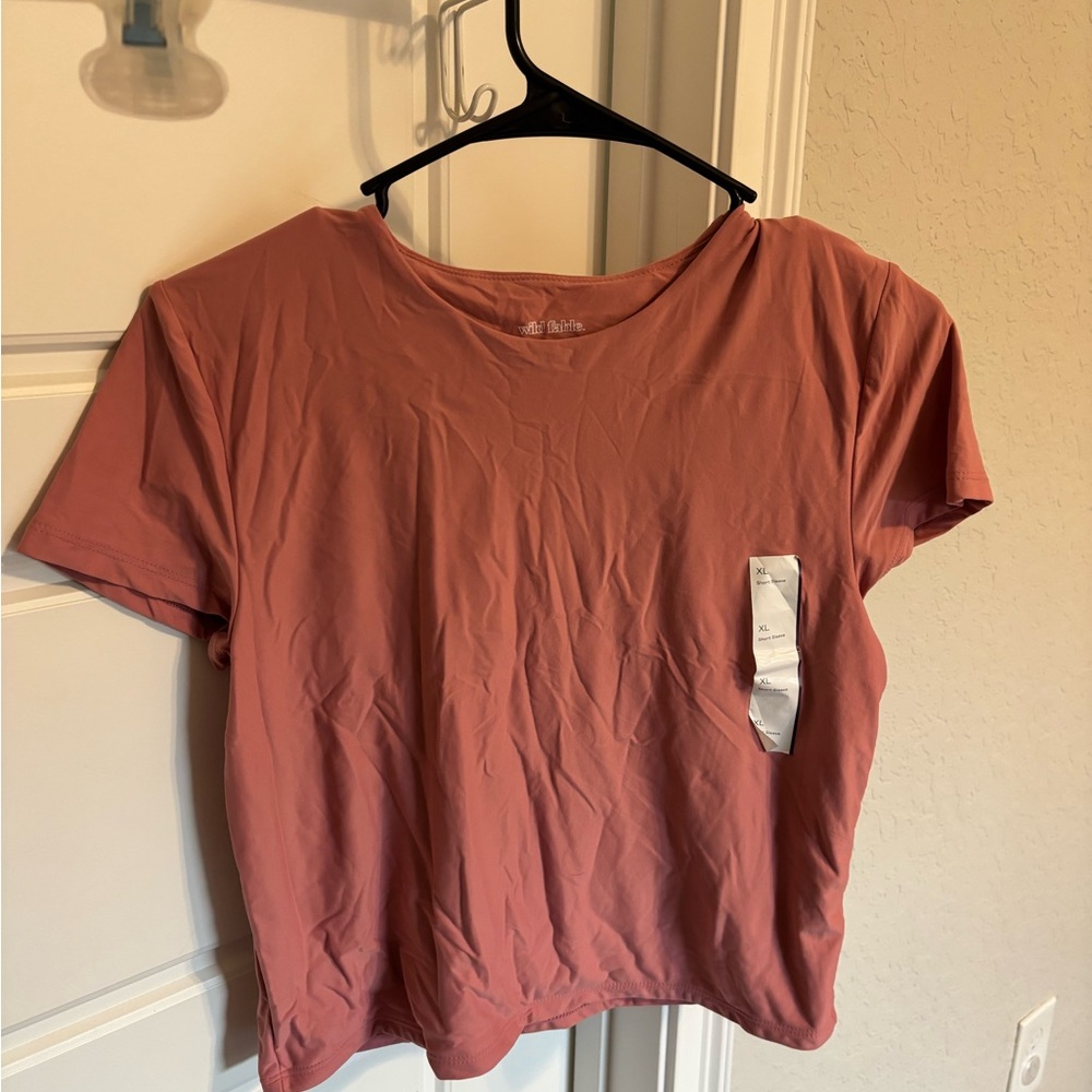 Wild Fable Dusty Rose Short Sleeve Tee
